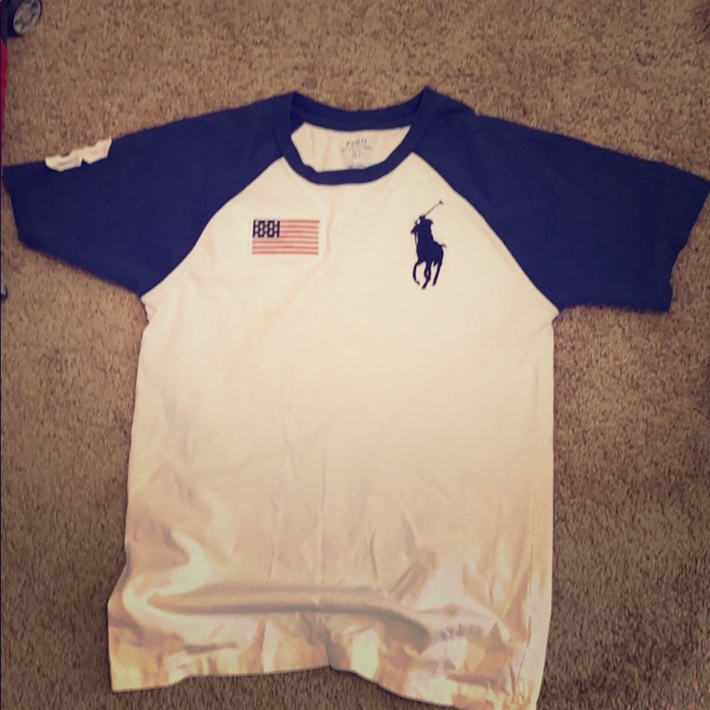 Boys Polo Ralph Lauren baseball shirt